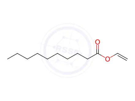 Chemical structure of Vinyl Decanoate