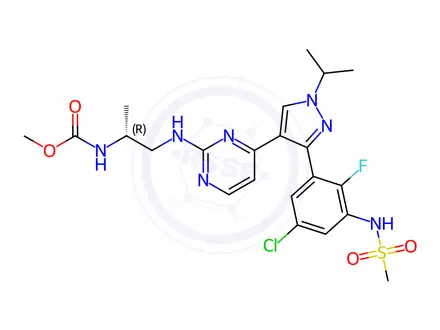 Chemical structure of Encorafenib Impurity 1