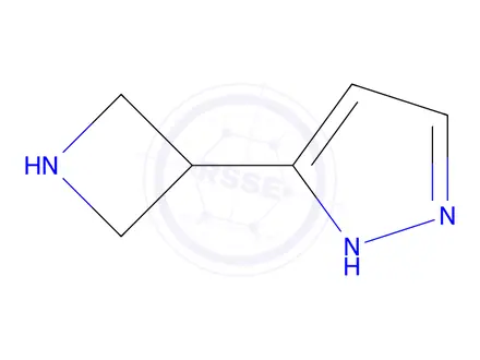 Chemical structure of 5-(Azetidin-3-yl)-1H-pyrazole