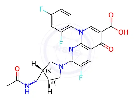 Chemical structure of Alatrofloxacin Impurity 28