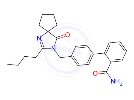 Chemical structure of Irbesartan Impurity 21