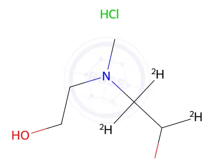 Chemical structure of N-Methyldiethanolamine-d3 Hydrochloride