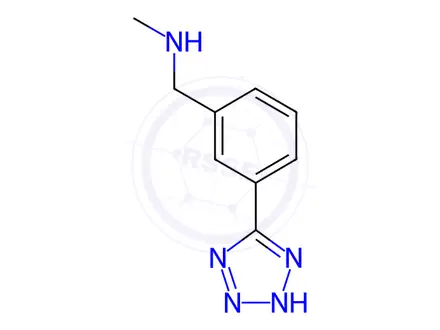 Chemical structure of N-Methyl-1-[3-(1H-tetrazol-5-yl)phenyl]methanamine