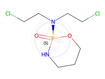 Chemical structure of S-Cyclophosphamide