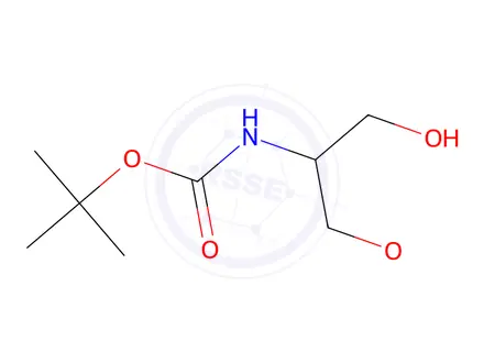 Chemical structure of N-Boc-2-Amino-3-Methoxy-1-Propanol