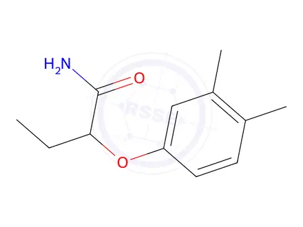 Chemical structure of 2-(3,4-Dimethylphenoxy)butanamide