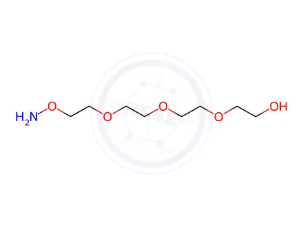 Chemical structure of Ethanol, 2-[2-[2-[2-(aminooxy)ethoxy]ethoxy]ethoxy]