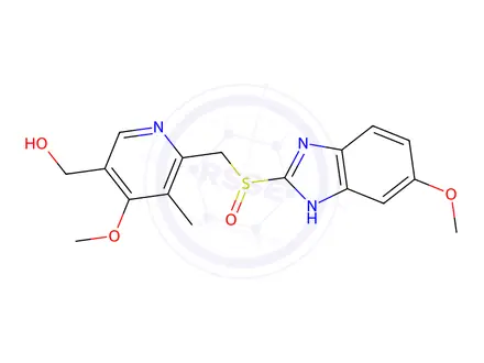 Chemical structure of Esomeprazole Sodium Impurity 125