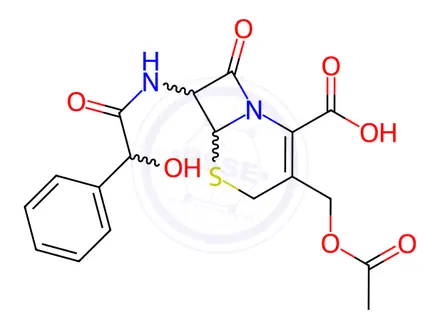 Chemical structure of Cephaloglycin Impurity 11