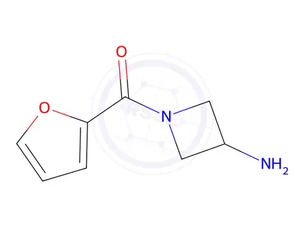 Chemical structure of 1-(Furan-2-carbonyl)azetidin-3-amine