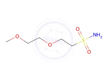 Chemical structure of 2-(2-Methoxyethoxy)ethane-1-sulfonamide