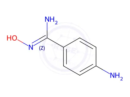 Chemical structure of 4-Aminobenzamide oxime