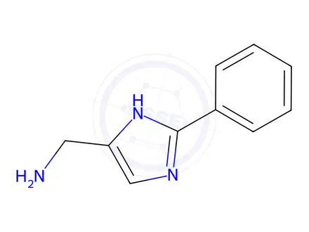 Chemical structure of (2-Phenyl-1H-imidazol-5-yl)methanamine