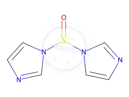 Chemical structure of 1,1'-sulfinylbis(1H-imidazole)