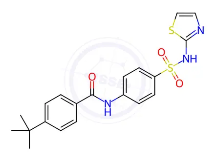 Chemical structure of Phthalylsulfathiazole Impurity 213