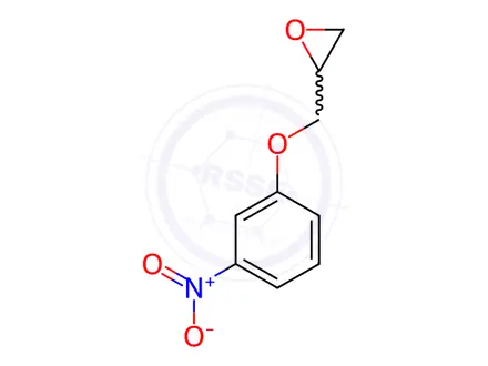 Chemical structure of 2-((3-Nitrophenoxy)methyl)oxirane