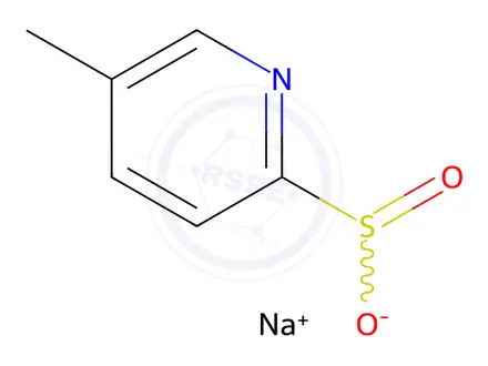Chemical structure of Clazosentan Impurity 81 Sodium Salt