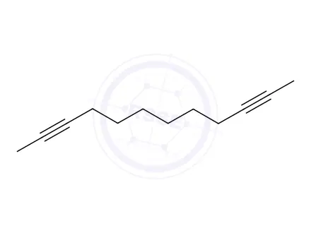 Chemical structure of 2,10-DODECADIYNE