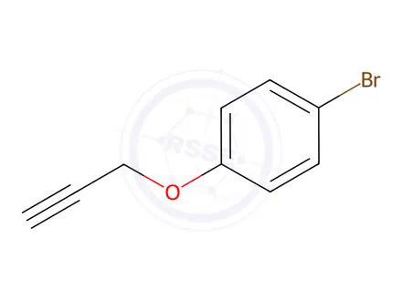 Chemical structure of 4-BroMo-phenyl propargyl ether