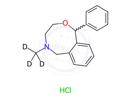 Chemical structure of Nefopam-d3 Hydrochloride