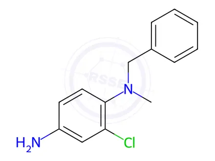 Chemical structure of N-1-Benzyl-2-chloro-N-1-methyl-1,4-benzenediamine