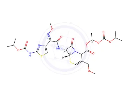 Chemical structure of Cefpodoxime Proxetil Impurity 19