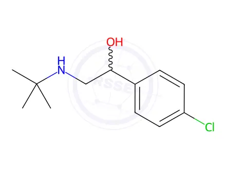 Chemical structure of Tulobuterol Impurity 43