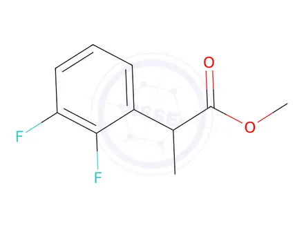 Chemical structure of Methyl 2-(2,3-difluorophenyl)propanoate