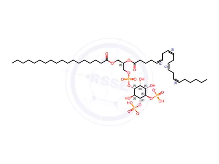 Chemical structure of Brain PI(4,5)P2