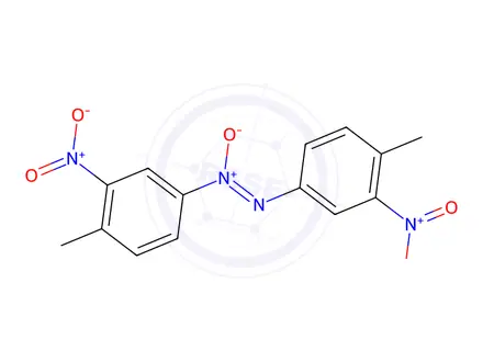 Chemical structure of 2,2-Dinitro-4,4-azoxytoluene