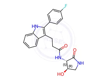 Chemical structure of Inaxaplin Impurity 82