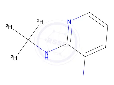 Chemical structure of N2-(methyl-d3)pyridine-2,3-diamine
