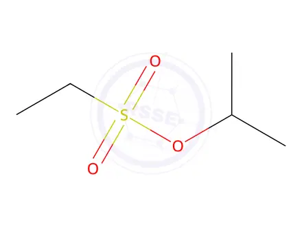 Chemical structure of Isopropyl Ethanesulfonate