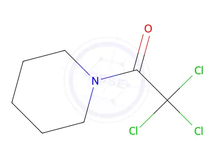 Chemical structure of 2,2,2-Trichloro-1-(piperidin-1-yl)ethan-1-one