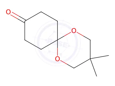 Chemical structure of 1,4-Cyclohexanedione Mono(2,2-dimethyltrimethylene Ketal)