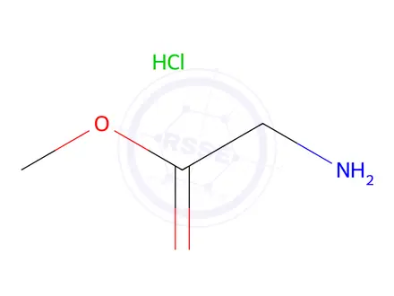 Chemical structure of Glycine methyl ester hydrochloride