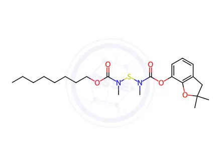 Chemical structure of Furathiocarb Impurity 8