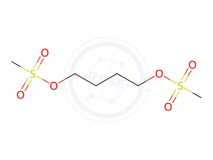 Chemical structure of Busulfan