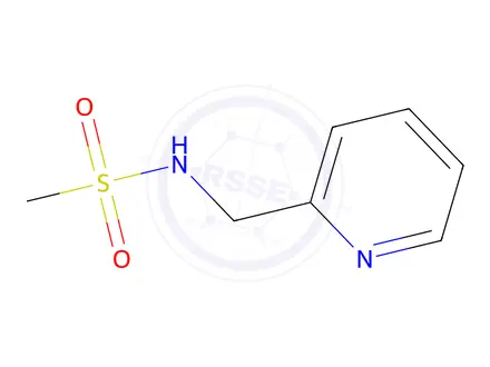 Chemical structure of N-(2-Pyridinylmethyl)-methanesulfonamide