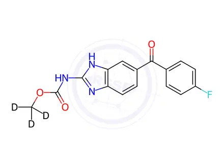 Chemical structure of Flubendazole-D3
