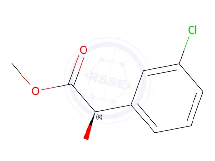 Chemical structure of Methyl (R)-3-Chloromandelate
