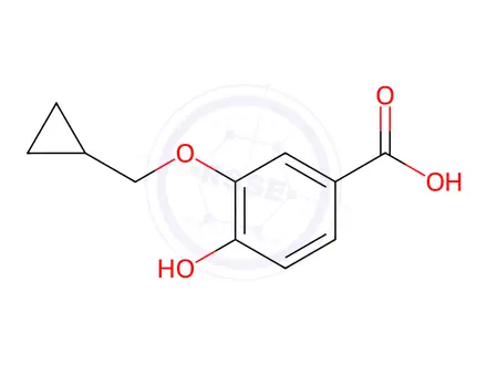 Chemical structure of Roflumilast Impurity D