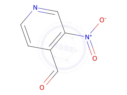 Chemical structure of 3-NITROISONICOTINALDEHYDE