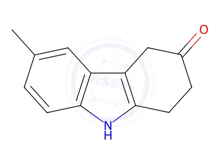 Chemical structure of 6-Methyl-2,3,4,9-tetrahydro-1H-carbazol-3-one