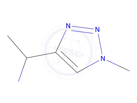 Chemical structure of 1-(1-Methyl-1H-1,2,3-triazol-4-yl)ethan-1-amine