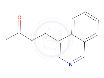 Chemical structure of 4-(Isoquinolin-4-yl)butan-2-one