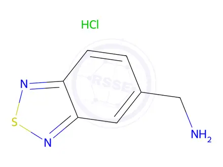 Chemical structure of Benzo[c][1,2,5]thiadiazol-5-ylmethanamine hydrochloride