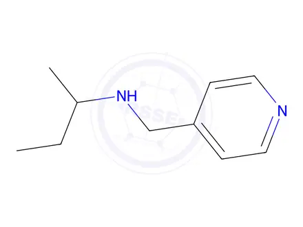 Chemical structure of N-(4-pyridinylmethyl)-2-butanamine hydrochloride