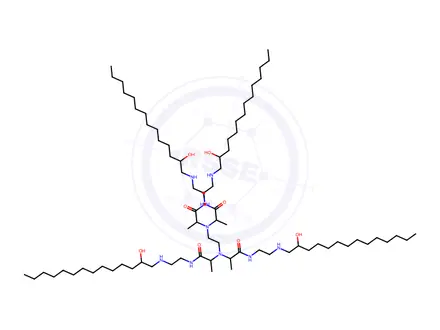 Chemical structure of Ornidazole Impurity 70 Monomer