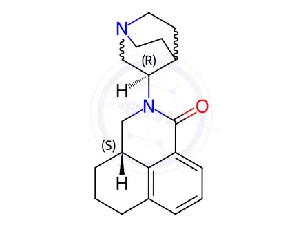 Chemical structure of (S,R)-Palonosetron